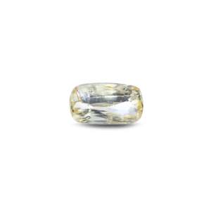 Oval Cut 3.1 Carat Loose Yellow Sapphire Gemstone for Fine Jewelry - Product Image 1