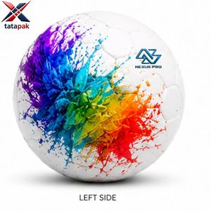 Ballon de football Tatapak Nexus Pro de haute qualité et durable, impression sur écran, taille 5 personnalisée, logo, couleur, design, vente en gros, best-seller - Product Image 1