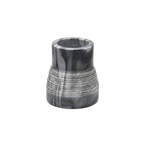 Indian Handmade Natural Black Marble <b>Candle</b> Pedestal Artisan Crafted Festive Table Accent Premium <b>Bulk</b> Export Price Collection - Product Image 4