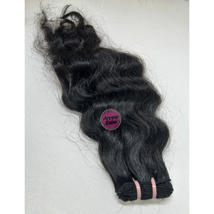 Extensions de cheveux indiens vierges Remy 100% Arrow Exim, double trame, ondulées/bouclées, 100g (Origine Tamil Nadu) - Product Image 4