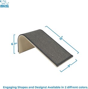 Mejor Rascador de Lujo Ecológico para Gatos, Poste Interactivo de Sisal, Seguro para las Garras, Protector de Muebles, Soporte de Juego Interior, Resistente - Product Image 2