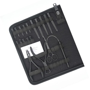 Professional Salon Hair Extensions <b>Tool</b> Kit for Human Hair Installation Including Application <b>Tools</b> - Product Image 4