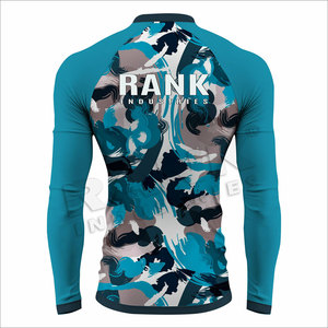OEM Service Sublimation Printing <b>Men</b> <b>Rash</b> <b>Guard</b> Wholesale <b>Rash</b> <b>Guard</b> Light Weight Custom <b>Rash</b> <b>Guard</b> - Product Image 2
