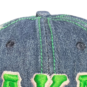 Gorra de Béisbol Ajustable AKA Dark Denim, Azul Oscuro, Bordada, Casual, Unisex, de Algodón y Mezclilla, para Viajes, Deportes y Moda al Aire Libre - Product Image 5