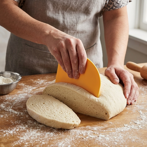 Raspador de Plástico Antibacteriano ATLAS STAR para Masa, Cortador de Plástico Seguro para Alimentos para Masa de Pan y Pasteles - Product Image 6