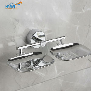 Arion Collection Porte-savon double moderne pour hôtels et salles de bain domestiques, comptoirs de cuisine et éviers - Prix - Product Image 3