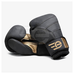 Gants de boxe professionnels en cuir PU pour l'entraînement, sacs de frappe, gants de fitness pour la gym, logo personnalisé, OEM, gants de boxe durables en gros - Product Image 2