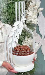 Tazón de presentación para chocolate, tazón para exhibir dulces, tazón para exhibir postres, tazón para exhibir chocolate con soporte. - Product Image 5