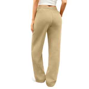 High Quality Women Cotton <b>Fleece</b> Sports Jogger Pants Breathable Workout Baggy Sweatpants Quick Dry Loose Fit <b>Trouser</b> - Product Image 3