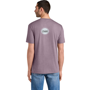Camiseta Lisa de Manga Corta de Calidad Superior para Venta al por Mayor, con Logotipo Personalizado, Tejido Peinado Anillado, Servicio DDP Gratuito - Product Image 1