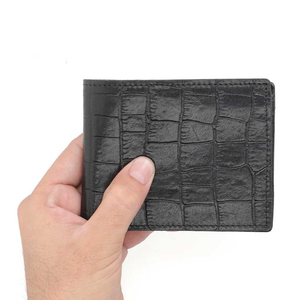 Portefeuille en cuir pour homme avec protection RFID, porte-cartes sécurisé, portefeuille bifold en cuir véritable avec blocage RFID, marque personnalisée - Product Image 4