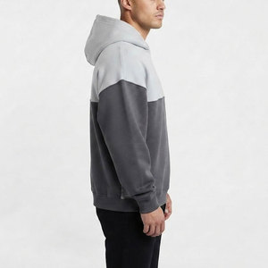 Sweat à capuche épais pour homme, en coton lourd, chaud et confortable, idéal pour le streetwear moderne, les vêtements décontractés et les activités de plein air. - Product Image 4