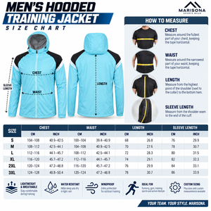 Chaqueta Deportiva Personalizada para Hombre, con Capucha, de Lana, Ligera, Cortavientos, de Secado Rápido, con Cierre Completo, para Correr, Marca Privada OEM - Product Image 5