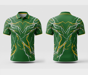 Full Sublimation Polo Shirt – High Performance Athletic Wear for Men Women Youth Quick-Dry Dry-Fit Active Polo - Product Image 1