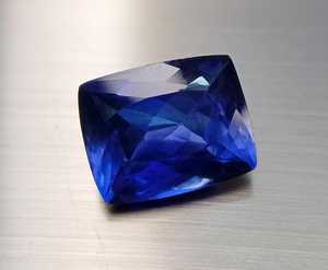 Piedra Preciosa Suelta de Tanzanita Azul Natural, Certificada por Terceros, Calidad Premium, Corte Octogonal, 100% Color Natural, Piedra para Joyería - Product Image 5