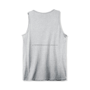 Wholesale 100% Cotton <b>Men's</b> <b>Gym</b> <b>Tank</b> <b>Tops</b> Casual Fitness Bodybuilding Vest Breathable High Quality <b>Tank</b> <b>Tops</b> - Product Image 2