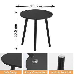 โต๊ะกาแฟแบบดั้งเดิม โต๊ะข้างเตียง โซฟา ห้องนั่งเล่น ขนาดกะทัดรัด ทนทาน เป็นมิตรกับสิ่งแวดล้อม โต๊ะตกแต่งห้องนอนทำจากโลหะและหินอ่อน - Product Image 3