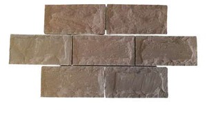 Desert Strata Butch Finish Natural Stone Veneer <b>Sheets</b> for <b>Wall</b> <b>Cladding</b> Exterior Interior Decorative Stone Panels - Product Image 6