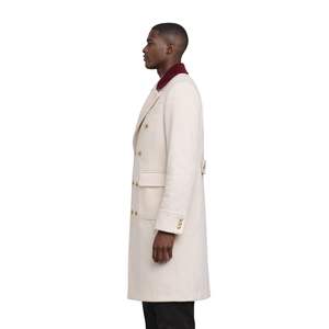 Manteau en laine bicolore Kappa Alpha Psi, vêtements de fraternité grecque, style classique, chaleur premium et élégance intemporelle - Product Image 3