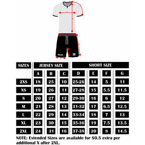 Dégradé de couleur 100% Polyester Sets Soccer Suit Wear Caractéristiques Tissu de qualité supérieure Conçu pour la durabilité, confort Costume maillot de football - Product Image 6