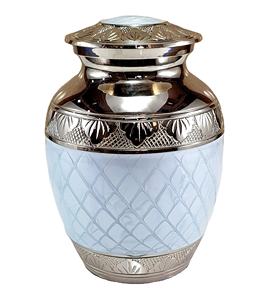 Urne funéraire moderne en laiton massif, faite à la main, pour cendres humaines, grande taille, pour adultes, fournitures funéraires en gros - Product Image 1