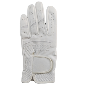 Gants de golf authentiques en cuir véritable pour hommes et femmes avec votre logo de club personnalisé, toucher doux, respirants, en cuir. - Product Image 1