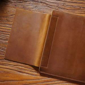Gram Leather Protective Sleeve Cover Genuine Leather Laptop Sleeve <b>Bag</b> High-Quality Genuine Leather Casual Soft Dustproof Cover - Product Image 4