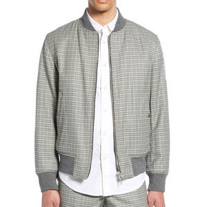 Blouson bombardier long de haute qualité, silencieux, coupe-vent en polyester, idéal pour les voyages, pour hommes, prix abordable, achat en gros - Product Image 6