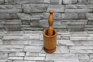 Juego de Mortero y Pilón Hecho a Medida, Artesanía India, 100% Madera Natural, Imam Dasta Ohkli Musali, Utensilios de Cocina para el Hogar y el Jardín - Product Image 5