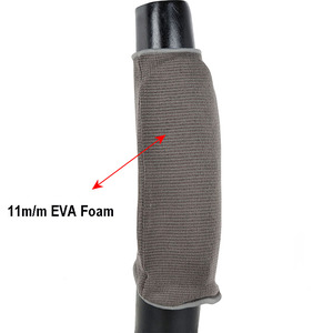 Protège-avant-bras unisexe en NBR noir pour l'entraînement au karaté et au taekwondo, équipement d'arts martiaux avec logo personnalisé, modèle 505, commande minimum 1 pièce - Product Image 6