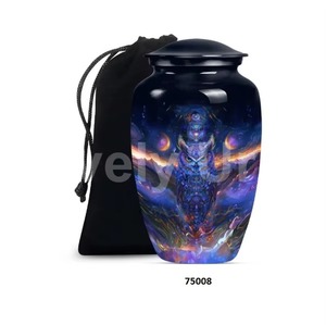 Urne funéraire rose Ailes d'ange, Contenant pour cendres, Souvenir funéraire, Élégant, pour la commémoration spirituelle, Durable, Premium - Product Image 6
