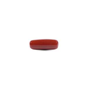 Natural Red Coral Loose Gemstone 8.15 Carat 6mm for Fine Jewelry - Product Image 2