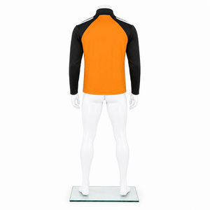Custom Warm <b>Up</b> Tracksuit <b>Jacket</b> Fleece Lined Sports Outerwear <b>Zip</b> Front Team Uniform Custom Logo Winter Athletic <b>Jacket</b> - Product Image 2