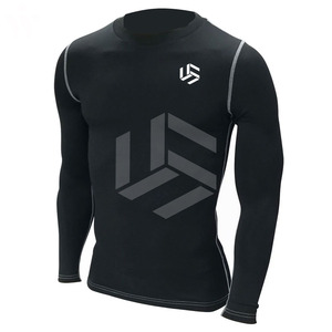 Camiseta de Compresión MMA para Hombre, Camiseta Deportiva Ajustada y Elástica, Camiseta Deportiva para Fitness, Camiseta Deportiva para Hombre - Product Image 3
