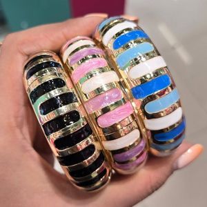 Trendy Vintage New Arrival Wide Edge Acrylic Acetic Acid Geometric <b>Bangle</b> <b>Bracelet</b> Jewelry Gift for Women - Product Image 3