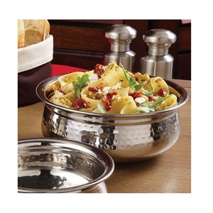 Eco-Friendly Single Piece Round <b>Metal</b> Fruit Serving Bowl Steel Polished Durable Stylish <b>Packaging</b> - Product Image 1