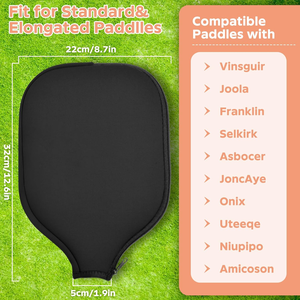 Bolsa Protectora Deportiva para Accesorios de Pickleball, con Logotipo Personalizado al por Mayor, Funda de Neopreno para Raqueta de Pickleball - Product Image 5