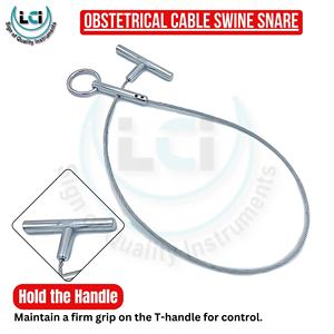 อุปกรณ์ดูแลชีวิตทำจากสเตนเลสสตีลสายเคเบิลระหว่างสุกรเครื่องมือผ่าตัดเกี่ยวกับสัตวแพทย์ - Product Image 4