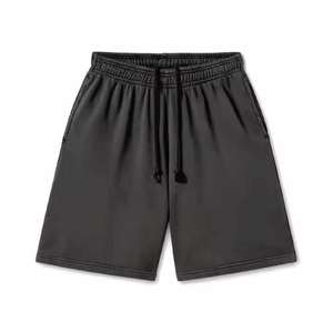 Pantalones Cortos Deportivos Casuales de Algodón Premium Personalizados para Hombre, Transpirables, de Verano, con Cordón Ajustable en la Cintura Media - Product Image 2