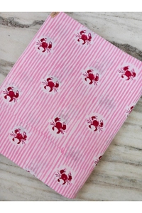 Tela de algodón estampada a mano, tela suave y transpirable para vestidos y textiles, proveedor de pedidos al por mayor con impresión personalizada. - Product Image 3
