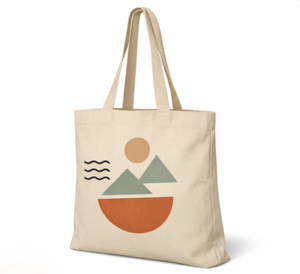 2026 Printed Canvas Tote Bag Reusable Cotton Shopper bag Lightweight Shoulder <b>Handbag</b> for Daily Shopping Travel Outdoor - Product Image 1