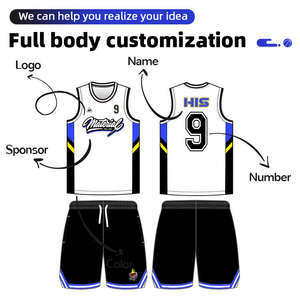 Camiseta de Baloncesto para Hombre, Tallas Grandes, Transpirable, con Estampado por Sublimación, 100% Poliéster, Logotipo Personalizado, Equipo Personalizado - Product Image 4