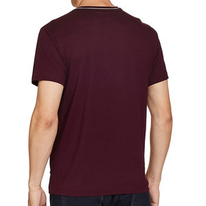 Camiseta de algodón con cuello redondo y estampado personalizado, estilo urbano, de punto, lavada, de moda, superventas - Product Image 4