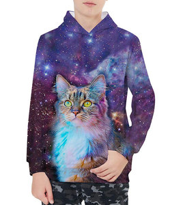 Sweat à capuche tie-dye style streetwear pour homme, design personnalisé, en molleton, vêtement de sport professionnel pour la gym et l'athlétisme - Product Image 1