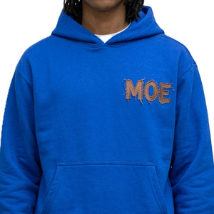 Sweat à capuche oversize en molleton de coton pour homme, coupe décontractée, personnalisable, streetwear épais, faible MOQ - Product Image 2
