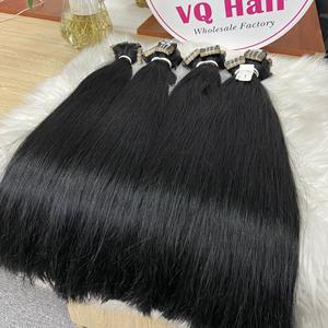 Cinta de lujo para el cabello 100% Extensiones de cabello humano crudo vietnamita Venta al por mayor Cinta de cabello crudo virgen alineada con cutícula recta natural - Product Image 6