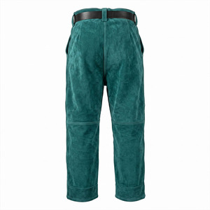 Pantalon de sécurité JNM SAFETY en cuir de vachette fendu, soudé, industriel, anti-coupure, anti-statique, résistant à la chaleur, protection 500C-1000C - Product Image 2