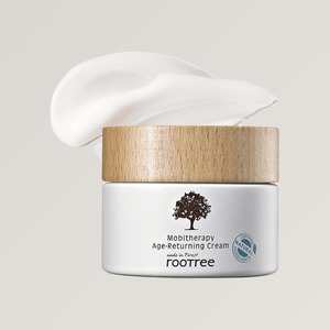 Crema de ojos de lujo coreana K-Beauty Rootree Mobi Therapy Age Defy Eye Cream 20g Hecho en Corea Unisex antienvejecimiento - Product Image 6