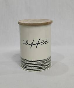 Metal Decorative Containers Kitchen Canister Set Tableware Storage Canisters Galvanized Kitchen Food Storage Countertop - Product Image 4