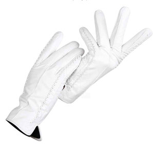 Guantes de cuero de diseño propio con MOQ bajo, diferentes estilos, para uso en exteriores, guantes de cuero a la moda para venta en línea - Product Image 1